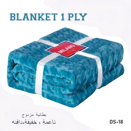 Milanobedlinen Blanket Velvet Single Ply 3